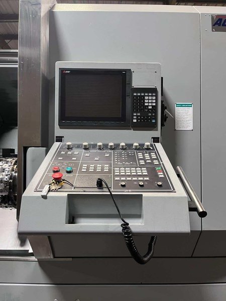 Accuway UZ-2000T2Y CNC Lathe – Y Axis Twin Spindle Twin Turret