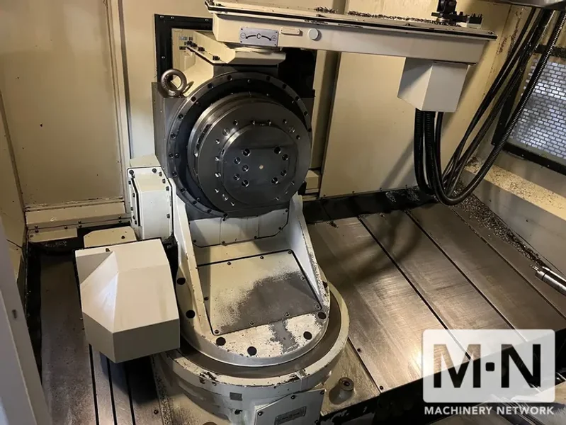 Mitsui Seiki HU50-T 5-Axis Table on Table CNC Horizontal Machining Center, 2017