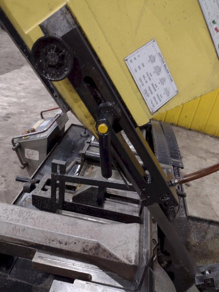 10" x 12" FMB JUPITER AUTOMATIC 60 DEGREE MITRE HORIZONTAL BANDSAW. STOCK #0655326