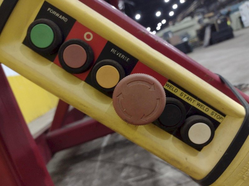 84" RED-D-ARC MODEL #ISW84 WELD AUTOMATION SEAM WELDER: YOBRO #24852
