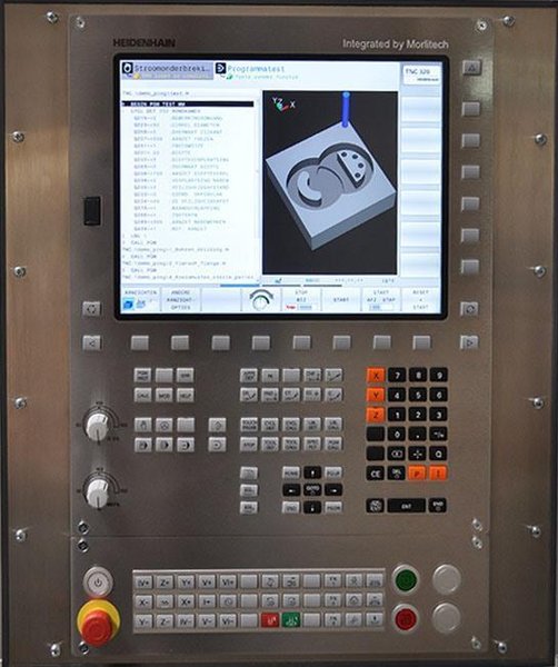 OMV/Parpas HS 316 - X: 1600 - Y: 1000 - Z: 800 mm CNC