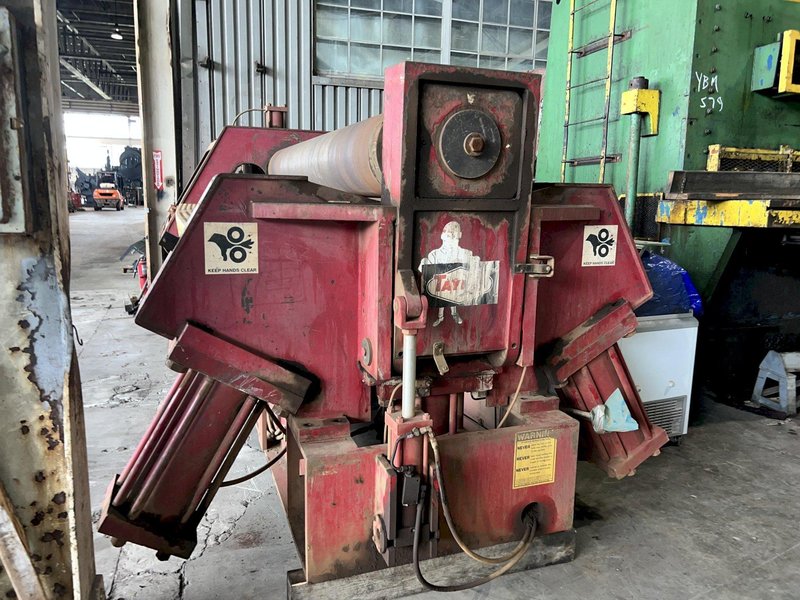 10' X 1" MONTGOMERY MODEL #4R-120100 4-ROLL HYDRAULIC PLATE BENDING ROLL: STOCK 17021