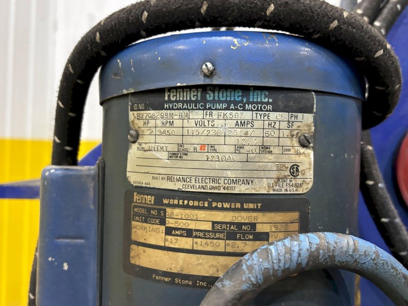 3/8" REED WEBB MODEL #M4 OFFSET FORMING ROLLS W/ SUPPORT TANK ROLLS: STOCK #22060