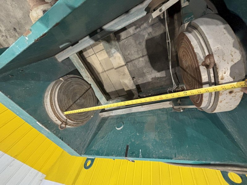 200 TON SPX / AMETEK MODEL #RD200 HYDRAULIC PRESS WITH HOUSING &amp; POWER INVERSION: STOCK 22640