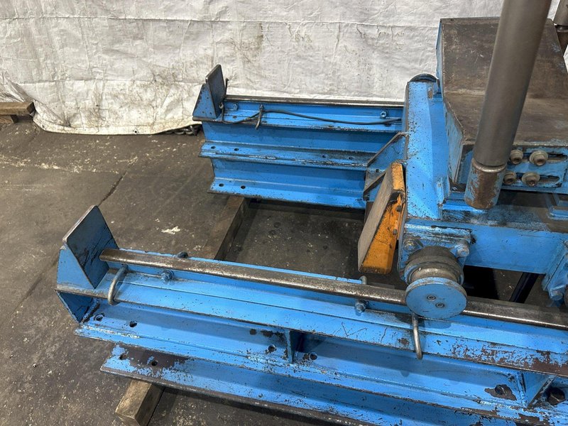 8000 LB X 12" FMC COIL REEL &amp; COIL CAR  : STOCK #77219