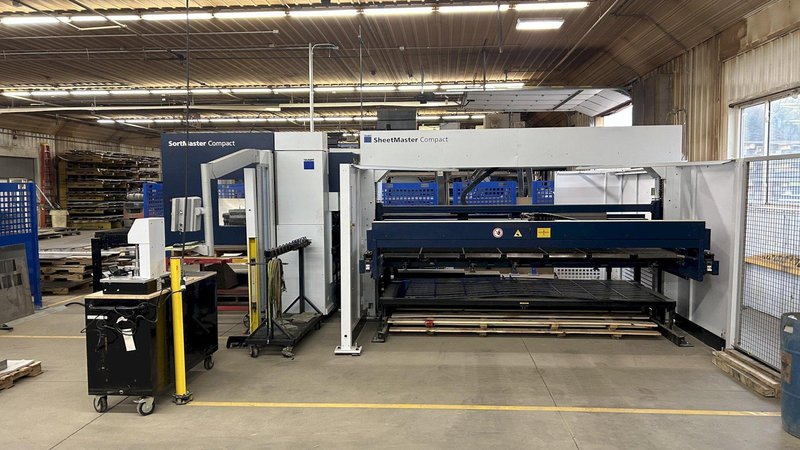 18 Ton Trumpf TruPunch 1000 Large Format – 2024