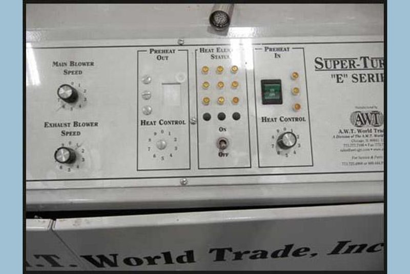 Used AWT Super Turbo E, Electric Modular Textile Dryer, Model STE 48 11, 2012