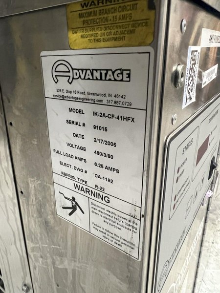 Advantage IK-2A-CF-41HFX Used CNC Wire EDM Chiller Unit