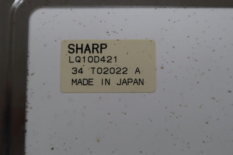 Used Haas Sharp LQ10D421 LCD 10.4" Screen Upgrade with Haas 65-3410 LCD Differential Line Receiver Upgrade Board