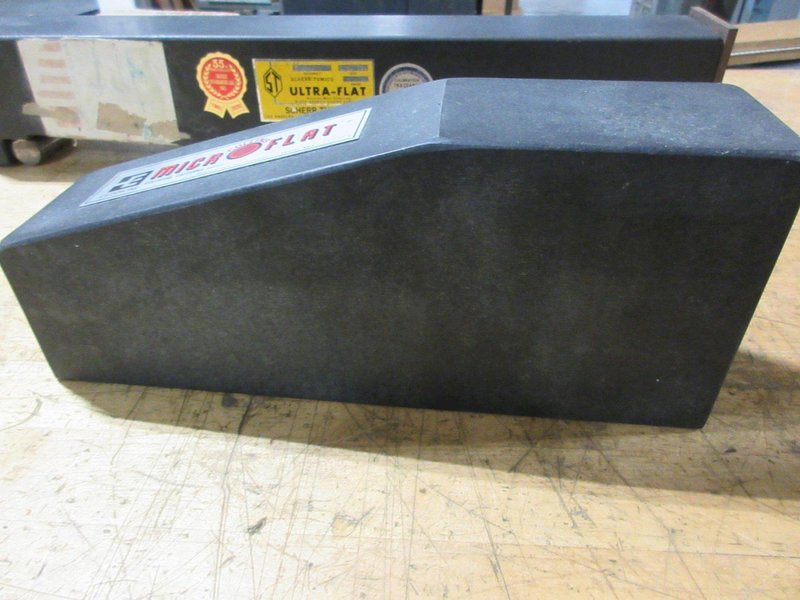 Scherr Tumico Ultra Flat Granite Sine Bar, and Collins Micro Flat Granite Square- Auction Item