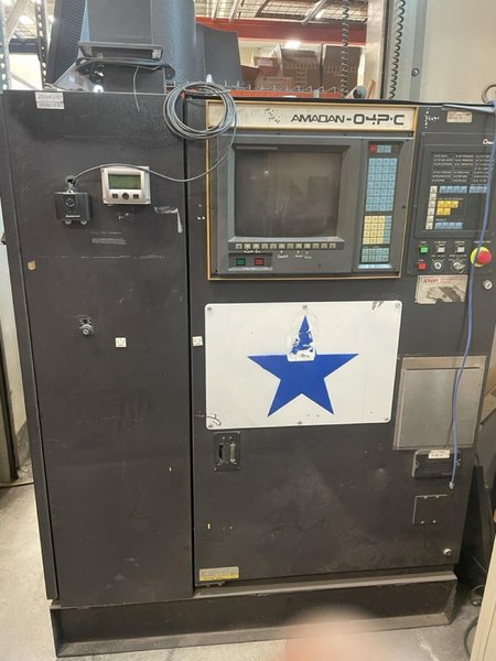 30 Ton Amada Pega 304050Q Turret Punch Press, 1989 – 56 Station, 40″x100″ Sheet, Tooling Included
