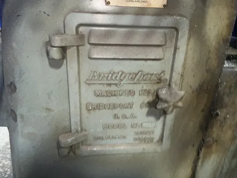 Bridgeport 9” X 43” Vertical Mill W/  Tooling - 106133