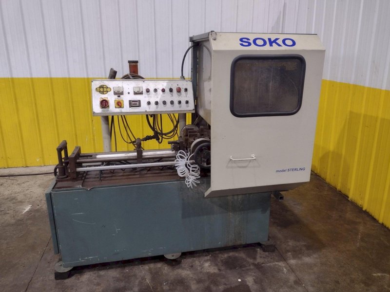 14" SOCO MODEL #MC-350NFA NON FERROUS AUTOMATIC FEED COLD CUTOFF SAW: YOBRO #24981