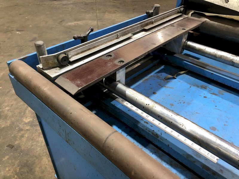 48" ASC PRECUT FRONT END COIL SHEAR &amp; FEEDER ROLLS: STOCK #17064