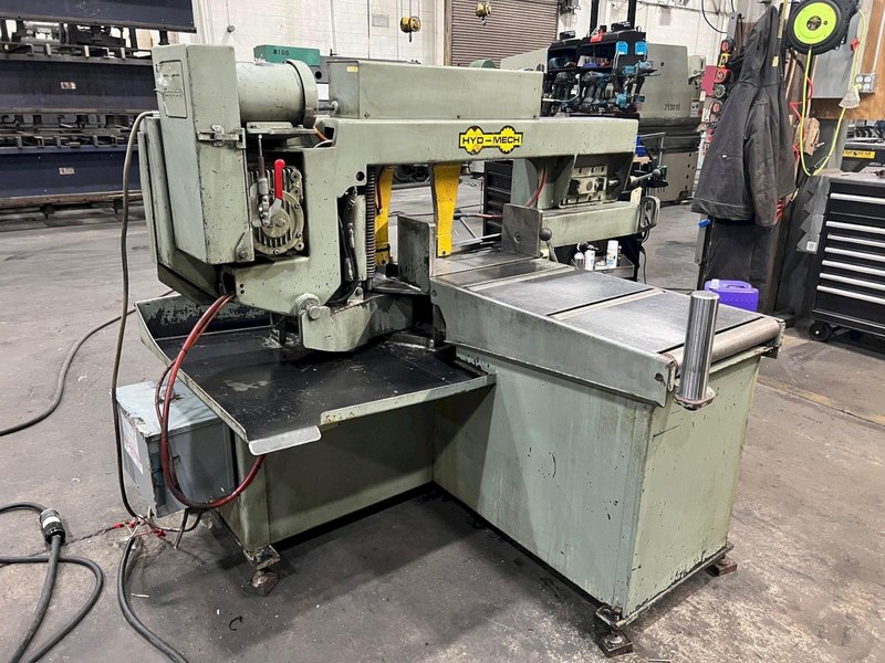 USED HYD-MECH MODEL S-20 MANUAL MITERING 13" X 18" BANDSAW, Stock# 11164, Year: 1998