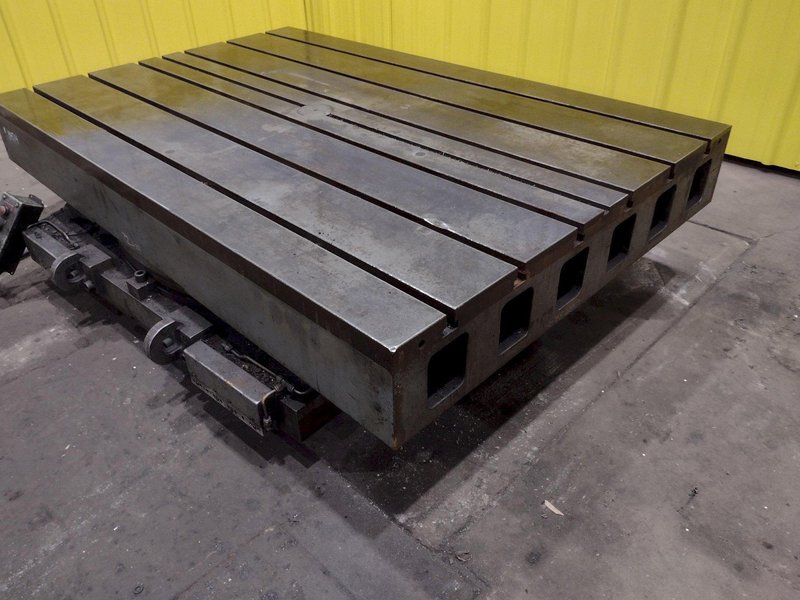 48&quot; X 72&quot; T-SLOTTED POWERED ROTARY TABLE: STOCK #19474