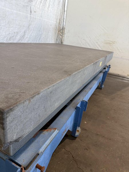 72&quot; X 144&quot; DOALL GRANITE SURFACE PLATE. STOCK # 0671325