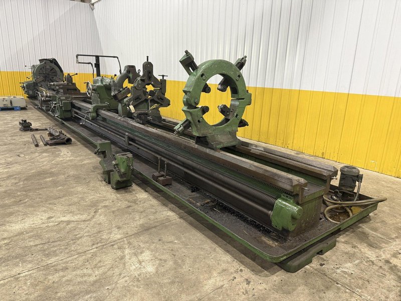 40&quot; X 420&quot; /35&#039; AMERICAN MODEL H HEAVY PATTERN ENGINE LATHE, 2-7/8&quot; HOLE: STOCK #22746