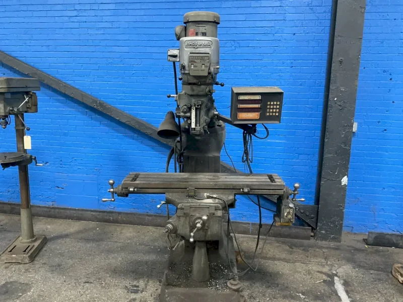 BRIDGEPORT 9” X 42” VERTICAL MILL