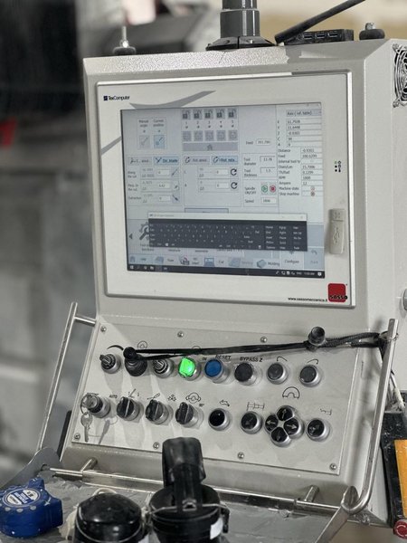156″ X 78″ Sasso M1 5-Axis CNC Stone Saw and Milling Machine, 2022 – 25 HP Motor