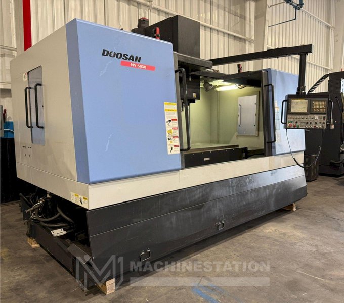 Doosan Mynx MV-6030 CNC Vertical Machining Center – 4th Axis Ready Mill