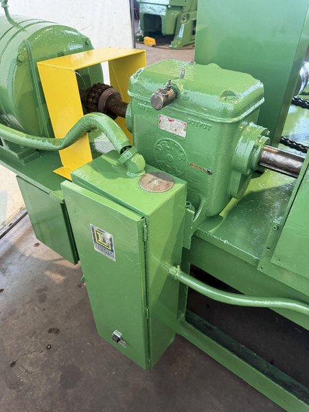 15 STAND  X 3" ARBOR  X 50" PEARSON LOC SEAM ROLL FORMING PANEL MILL. STOCK # 0663325