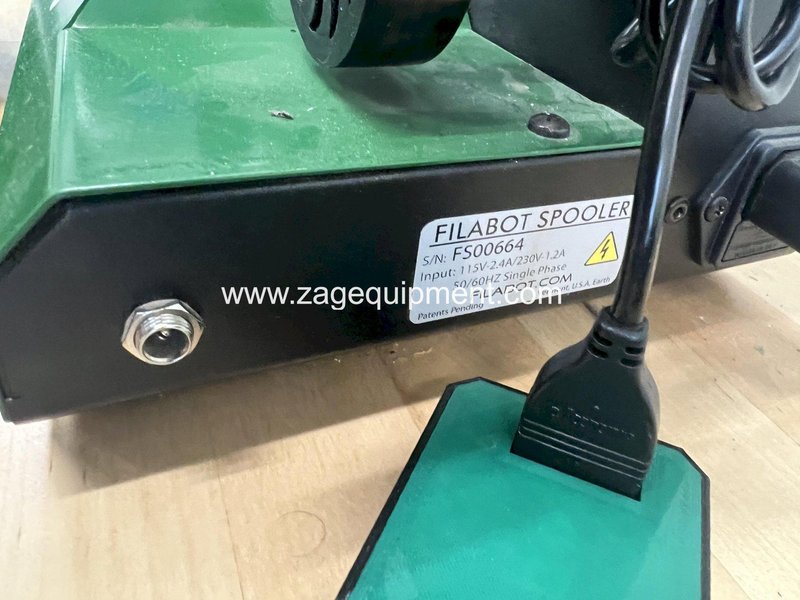 Filabot Used EX6 Extruder Setup; Extruder, Airpath, Spooler, Winder, Pelletizer, Reclaimer, Yr. 2020