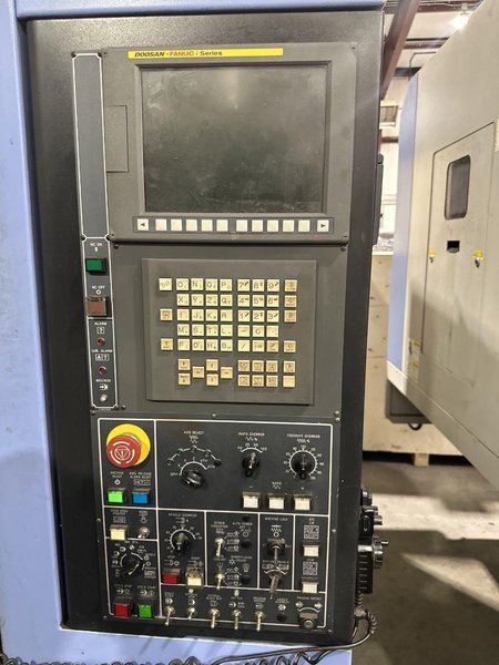 Doosan DNM400VC CNC Vertical Machining Center, 2010– 30″ X 17″ X 20″ Travels, CAT-40, 8,000 RPM, 30-Tool ATC, Fanuc Control
