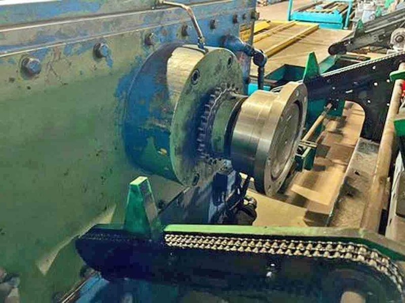 Leveler Gear Box, Herr Voss, 3.50&quot; x 17 Roll, Rebuilt