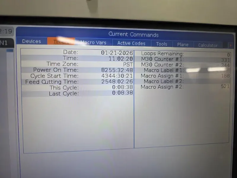 2022 Haas UMC-500SS 5-Axis Universal Machining Center