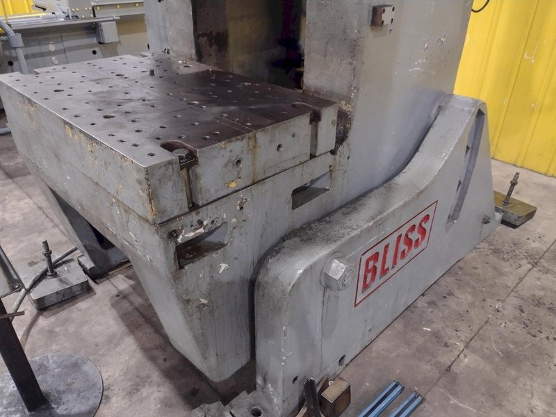 110 TON BLISS OBI MODEL #C-110 FW STAMPING PUNCH PRESS, 6" STROKE : YOBRO #25934