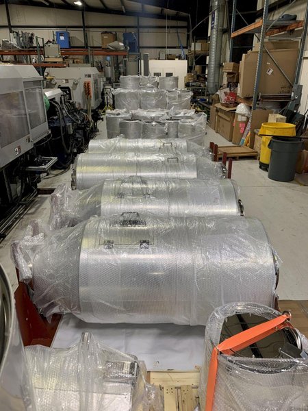 New AEC WH Drying Hoppers, 30-400 lb. Capacity Available! Variety of 8 Different Models