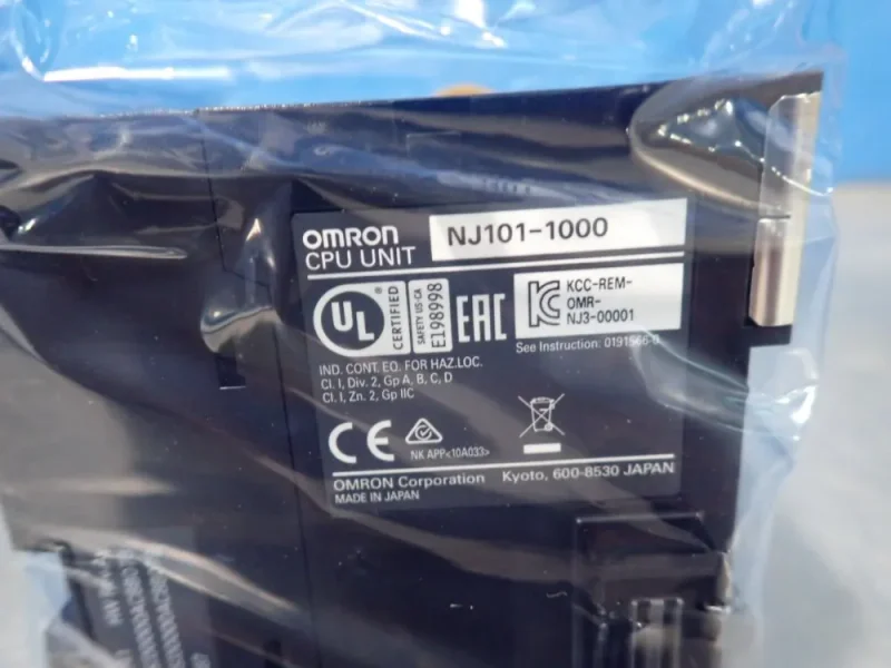 OMRON CONTROLLER  -  NJ101-1000