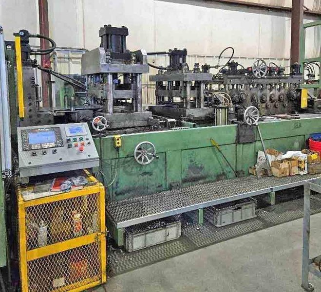 24" x 0.250" x 7,500# Custom Rollform Cut To Length Line