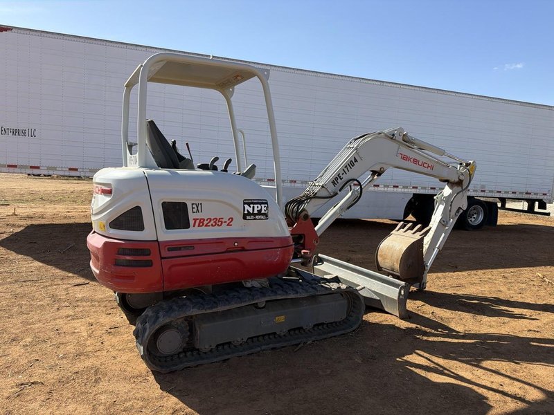 Takeuchi TB 235-2 Compact Mini Excavator, 2022