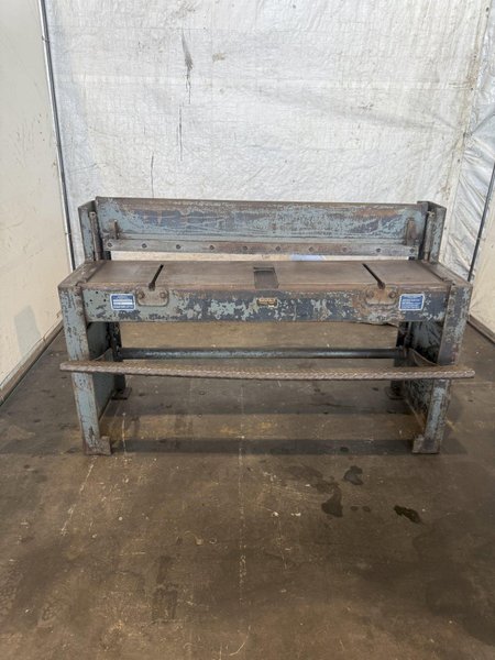 52&quot; X 16 GAUGE FAMCO MANUAL SHEAR. STOCK # 0344525