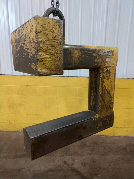 20,000 LB 10 TON x 36&#039; CADY COIL LIFTING C HOOK: STOCK #14592