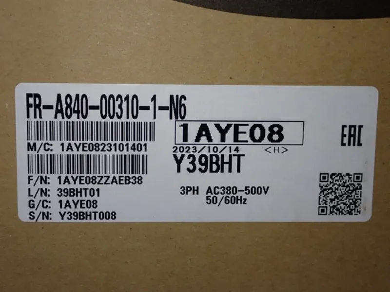 MITSUBISHI INVERTER  -  FR-A840-00310-1-N6