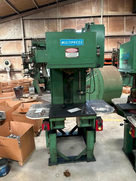 10 TON MULTIPRESS MODEL #WT100M C FRAME HYDRAULIC PRESS : YOBRO #26145