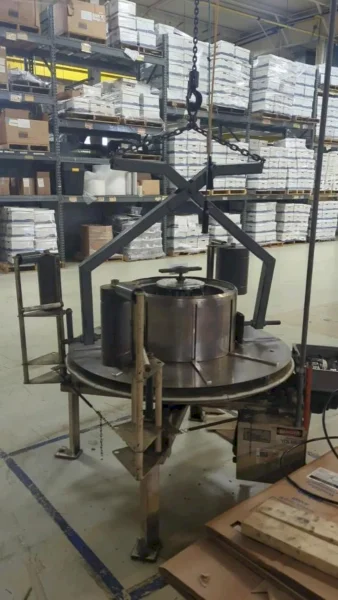 CROWN UNLIMITED MACHINE VERTICAL TUBE UNCOILER: YOBRO #25337