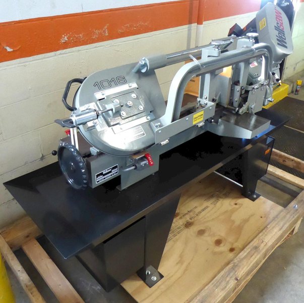 10" x 16" Wellsaw Horizontal Band Saw 1016, 1" Blade, Wet, 2 HP, New, In Stock