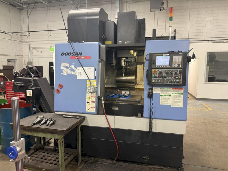 Used 2007 Doosan MV-3016L CNC Vertical Machining Center For Sale
