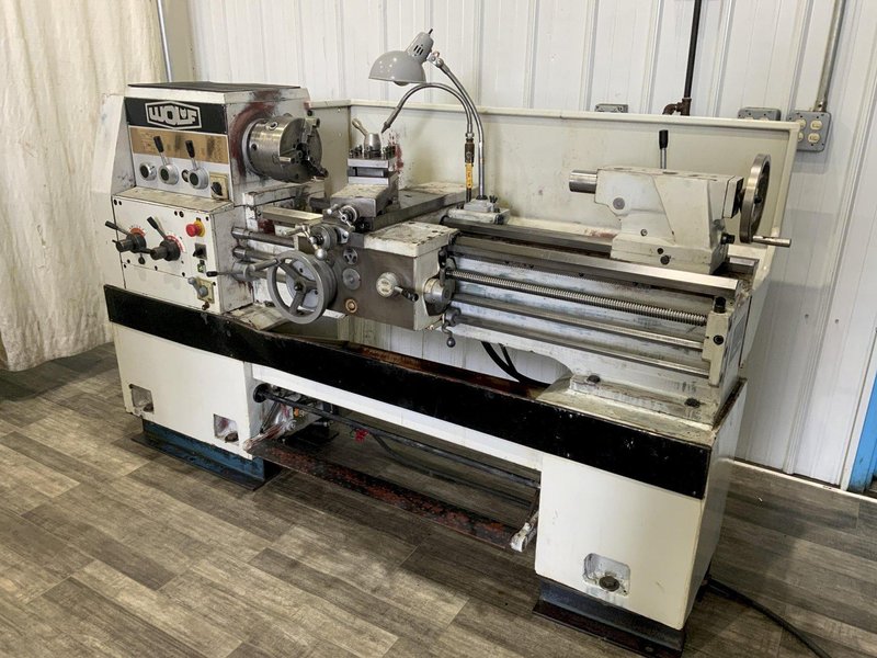14" X 40" WOLF BASIC GAP BED ENGINE 1440GE ENGINE LATHE: STOCK #81056