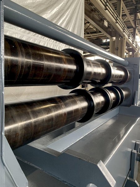 120&quot; X 10&quot; PM SLITTER HEADS. STOCK # 0787824