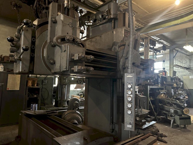 36&quot; X 120&quot; X 40 HP GRAY 3-HEAD OPENSIDE PLANER: STOCK #22561