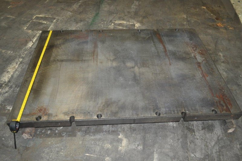 72&quot; X 48&quot; x 3&quot; Bolster Plate