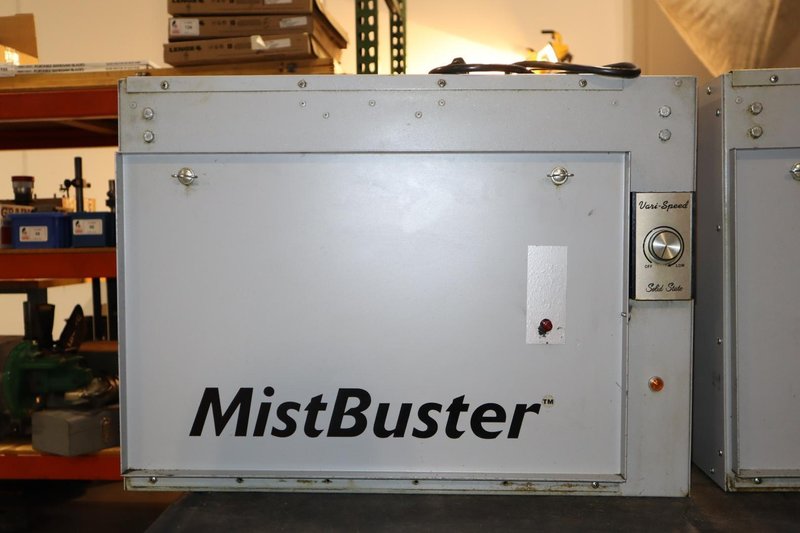 MistBuster 500 Industrial Mist Collector / Air Filtration System (2)- Auction Item