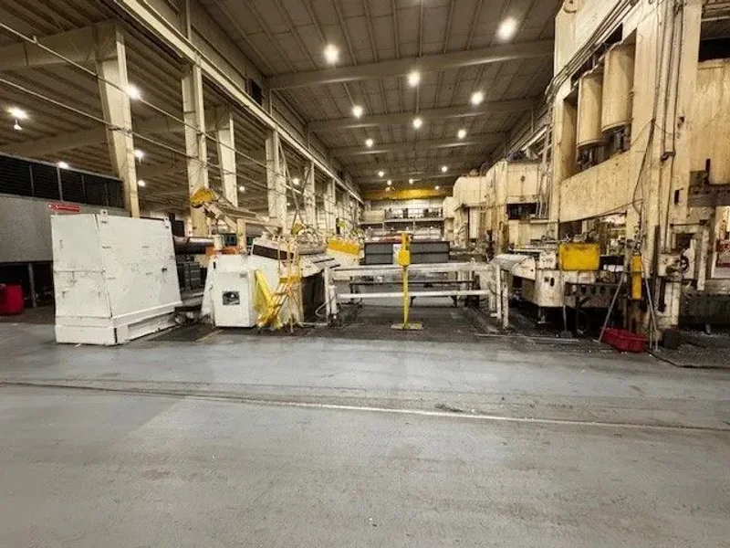 COE PRESS Complete Coil Feed Line 30,000 Lbs. x 72" Wide