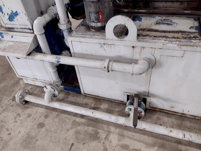 24&quot; X 12&quot; X 3 STAGE RANSOHOFF MODEL SURECLEAN MESH BELT CONVEYOR PARTS WASHER: STOCK 17035