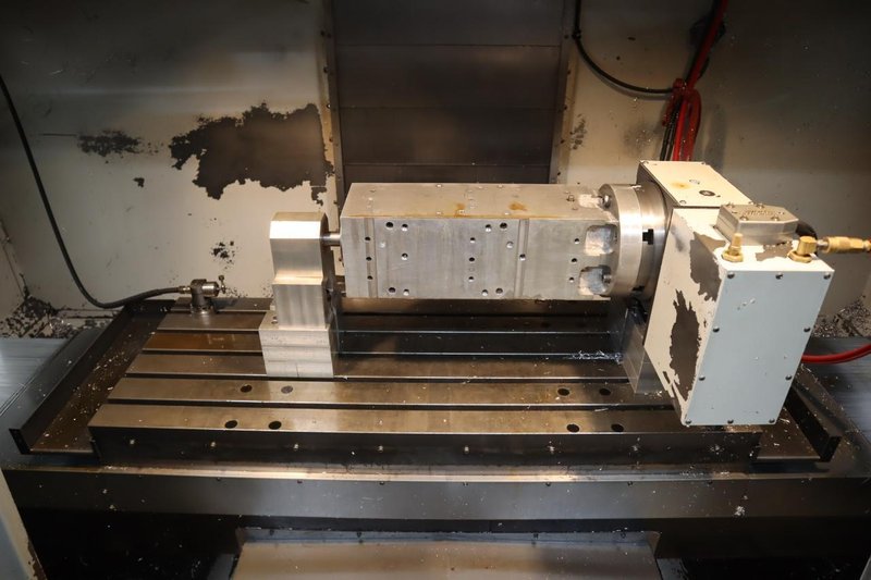 Haas VF-3SS CNC Vertical Machining Center, 12K Spindle, 24 Station SMTC, Probing, 4th-Axis Brushless Drive- Auction Item